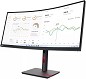 Preview: Lenovo Campus ThinkVision T34w-30 - LED-Monitor - links