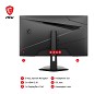 Preview: MSI Optix G274FDE 27" (68.6cm)  Auflösung: 1920x10 oben