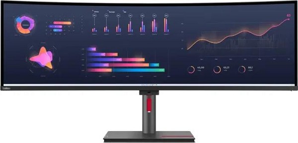 Lenovo ThinkVision P49w-30, 49"  vorne