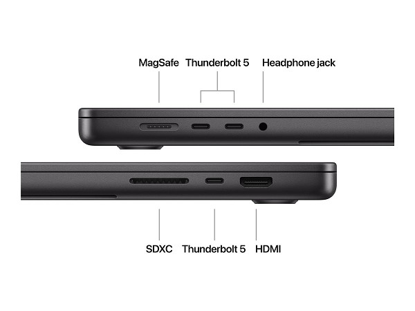 Apple MacBook Pro - 41.05 cm (16.2") - M4 Pro - 48 rechts