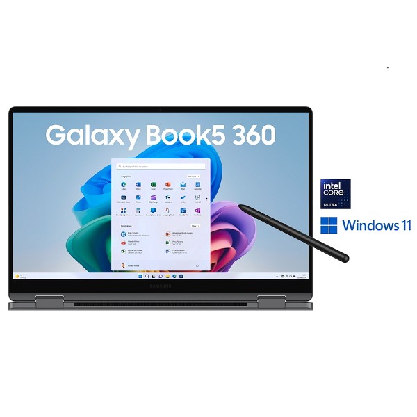 SAMSUNG Galaxy Book5 360 - Windows 11 Pro, Intel® hinten