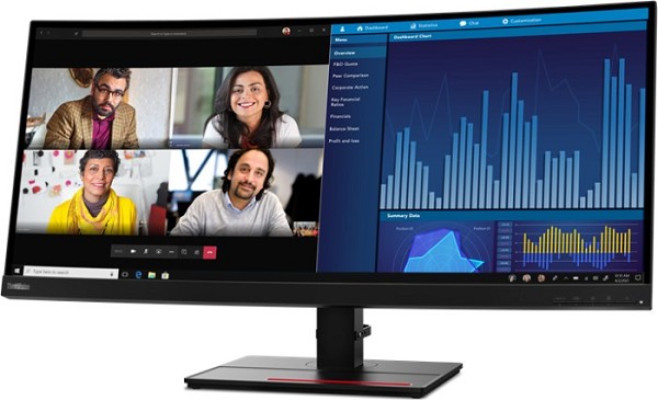 Lenovo ThinkVision P34w-20, 34.14" links links