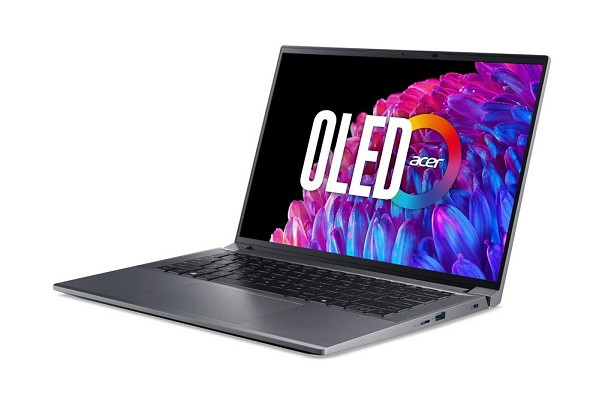 Acer Swift X 14 OLED SFX14-72G-57B5, Steel Gray, C links