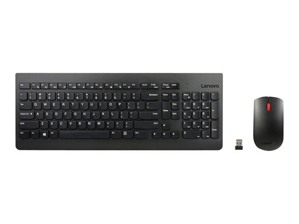 Lenovo Essential Wireless Combo - Tastatur-und-Mau hinten