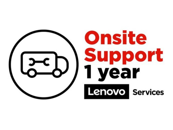 Lenovo Onsite Upgrade - Serviceerweiterung - 1 Jah