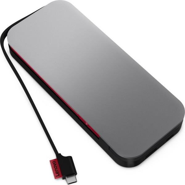 Lenovo USB-C Laptop Power Bank Thunder Black  hint hinten