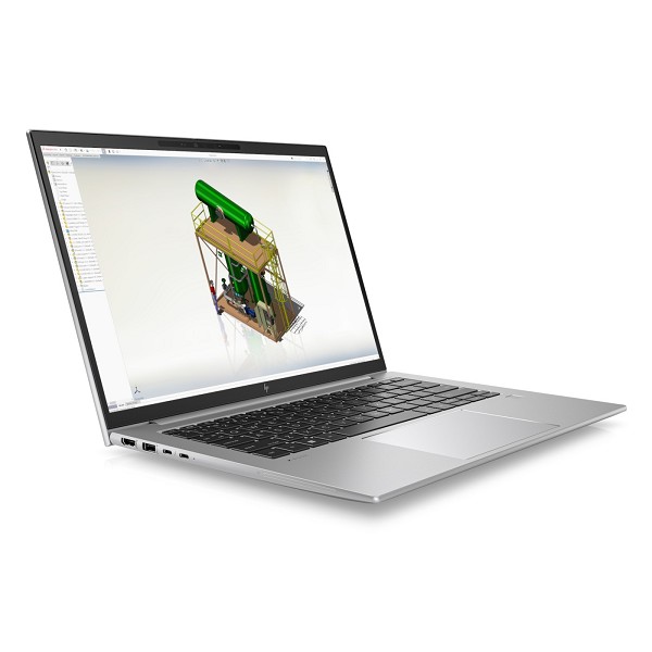 HP ZBook Firefly 14 G10, Core i7-1355U, 32GB RAM, hinten