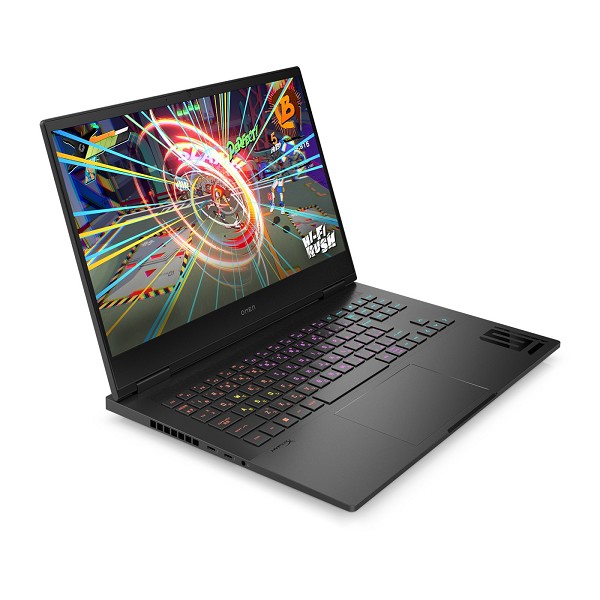 HP Omen 16-wf1195ng, Shadow Black, Core i9-14900HX hinten