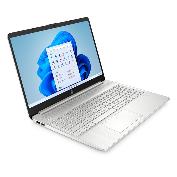 HP 15s-fq5174ng, Natural Silver, Core i7-1255U, 8G hinten