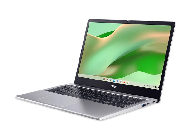 Acer Chromebook 15 CB315-5H-C96V, Sparkly Silver, hinten