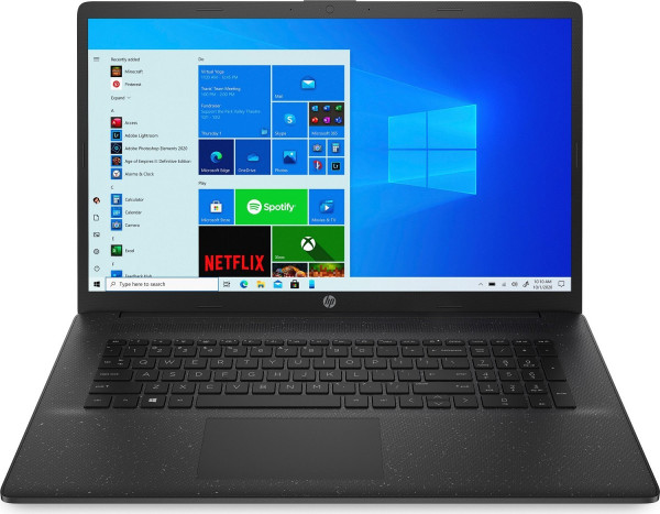 HP 17-cp0139ng, Jet Black, Ryzen 5 3500U, 8GB RAM, 512GB SSD, Win 767