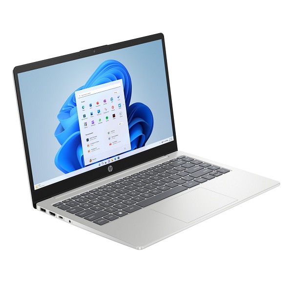 HP 14-ep1155ng, Natural Silver, Core 5 120U, 16GB hinten