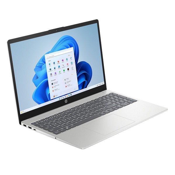 HP 15-fd1175ng, Natural Silver, Core 7 150U, 16GB hinten