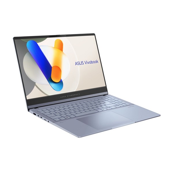 ASUS VivoBook S 15 OLED S5506MA-MA102, Mist Blue, hinten