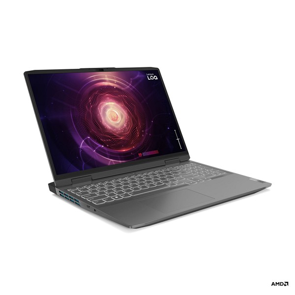 Lenovo LOQ 15ARP9, Luna Grey, Ryzen 7 7435HS, 16GB hinten