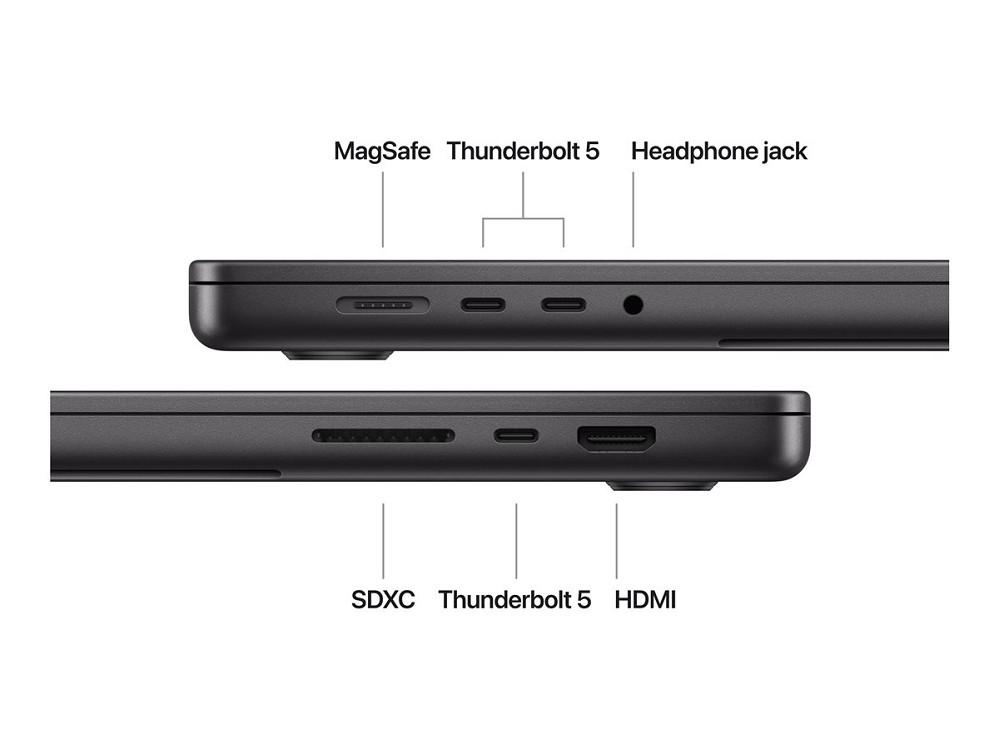 Apple MacBook Pro - 41.05 cm (16.2") - M4 Pro - 48 rechts