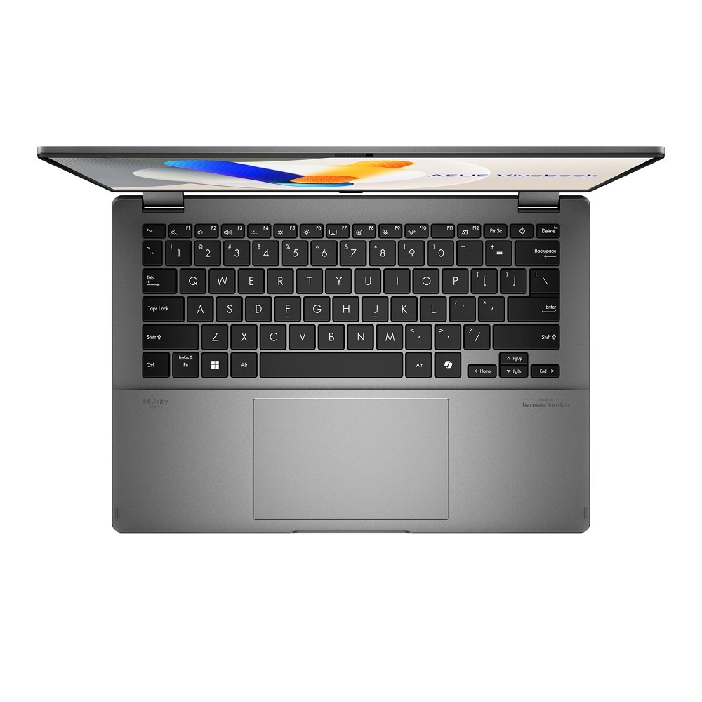 ASUS VivoBook 14 Flip TP3407SA-QL010W, Matte Gray, rechts