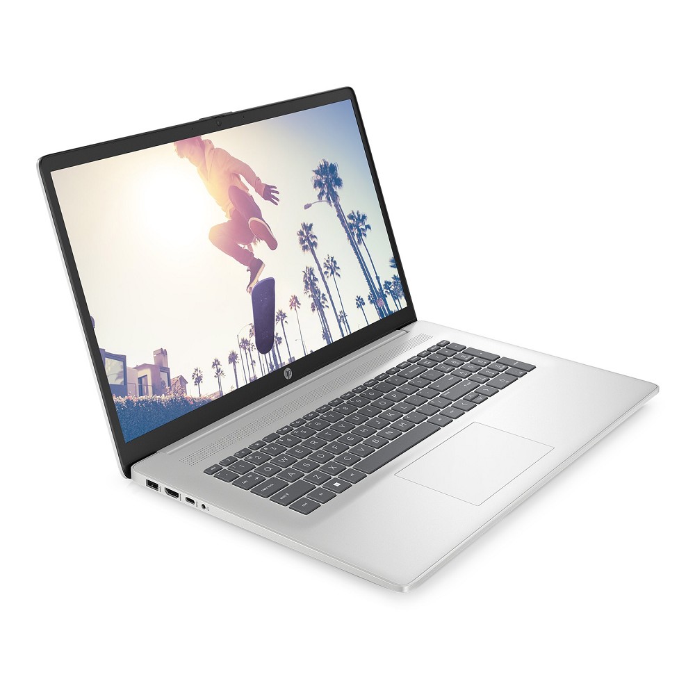 HP 17-cn3159ng, Natural Silver, Core i5-1334U, 16G hinten