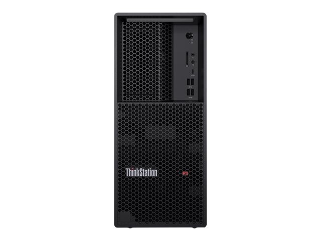 Lenovo ThinkStation P3 - Tower - Core i5-14600K - vPro Enter hinten