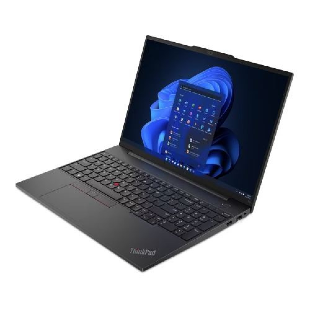 Lenovo ThinkPad E16 G2, Black, Ryzen 5 7535HS, 32G hinten