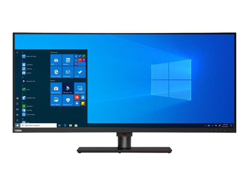 Lenovo ThinkVision P40w-20 - LED-Monitor - gebogen hinten