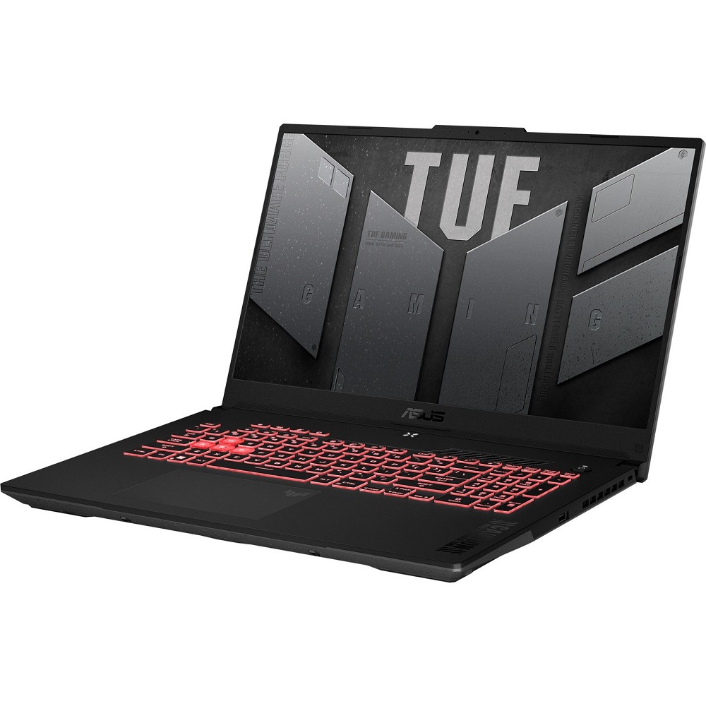 ASUS TUF Gaming A17 FA707NV-HX044W, Mecha Gray, Ry hinten