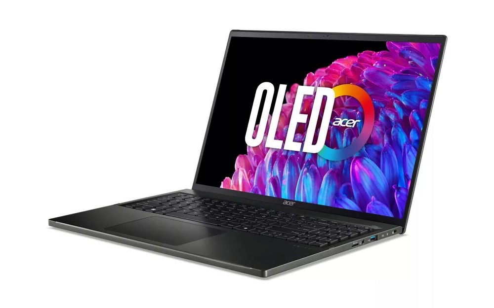 Acer Swift Edge SFE16-44-R7GV, Olivine Black, Ryze links