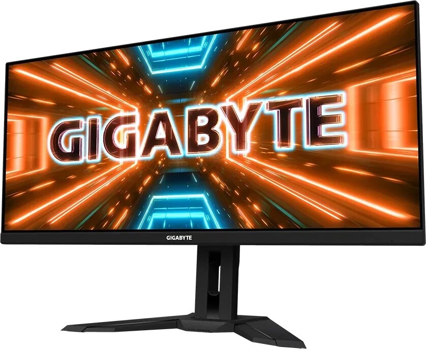 Gigabyte M34WQ 86,4 cm (34 Zoll) 3440 x 1440 Pixel hinten